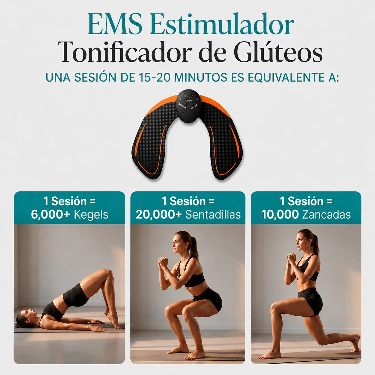 GluteMax Pro™ | Tonifica Desde Casa Sin Ir al Gym