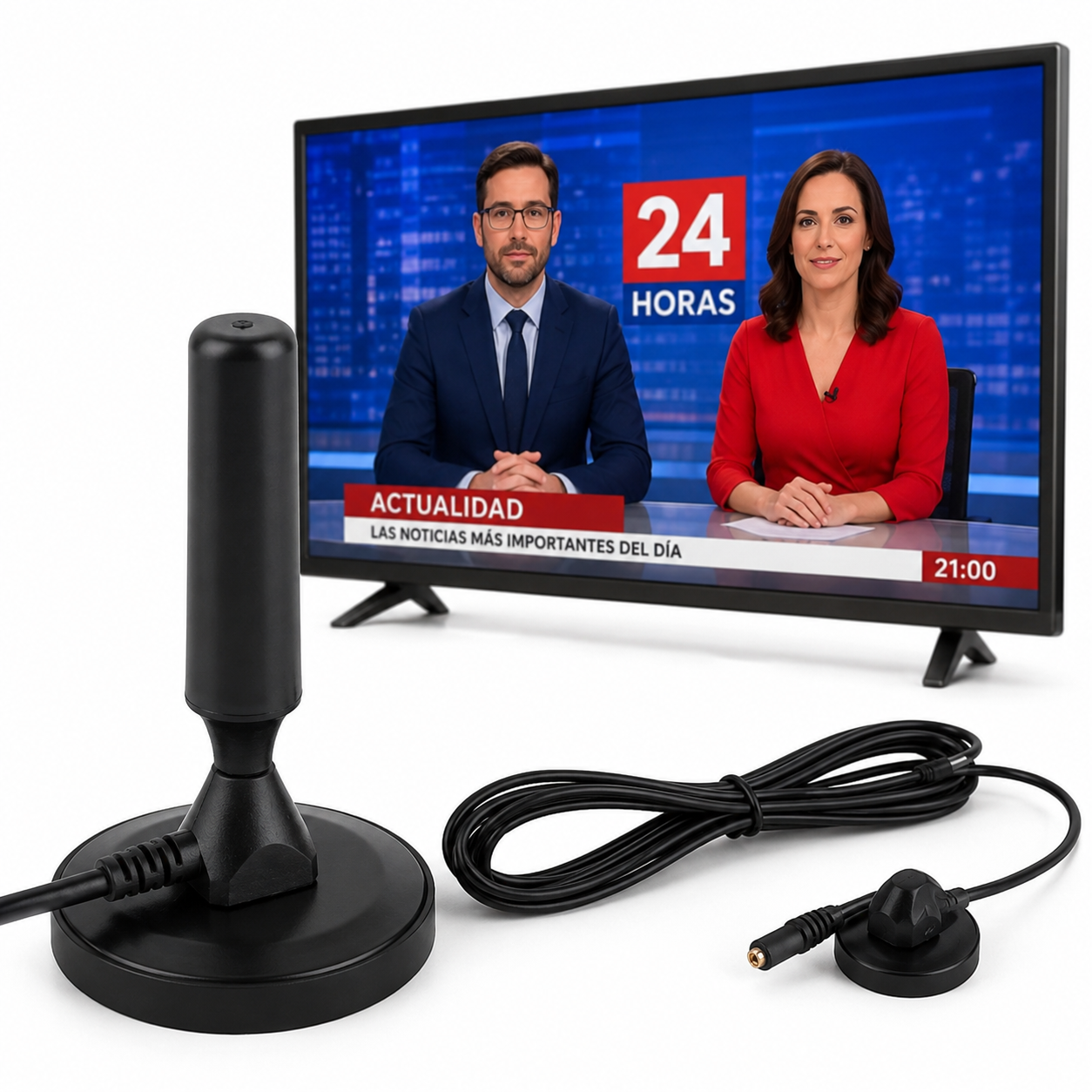 Antena TV Digital TVLibre HD™ | Ve Televisión Gratis Sin Pagar Cable Nunca Más
