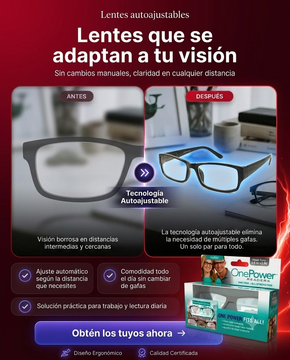 X - LENTES ONE POWER - AUMENTO VISTA