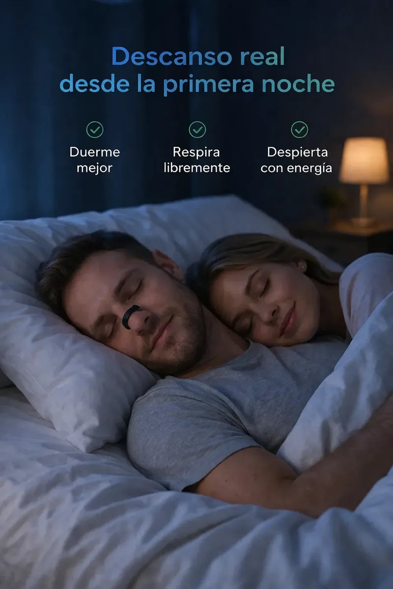 RespiraMax Pro™ | Dilatador Nasal Magnético Para Dormir Sin Roncar